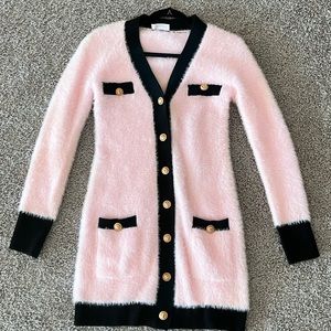 Brand new Chanel style fuzzy dress
